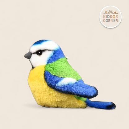 Eurasian Blue Tit Bird Stuffed Plush Toy