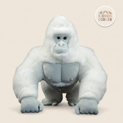 Albino White Gorilla Ape Soft Stuffed Plush Toy