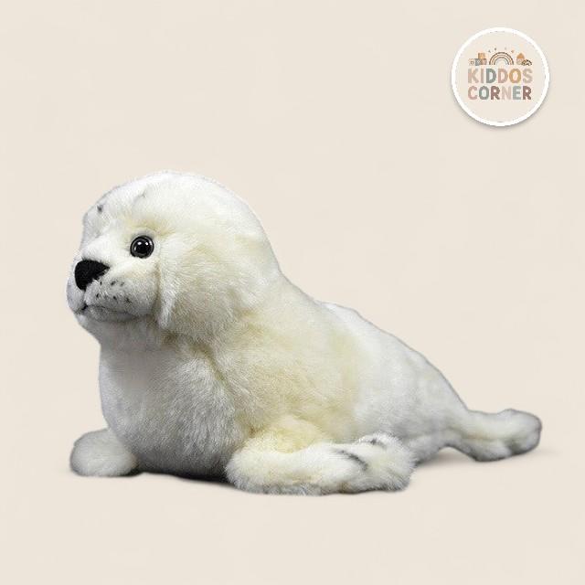 White Seal Pup Soft Stuffed Plush Toy
