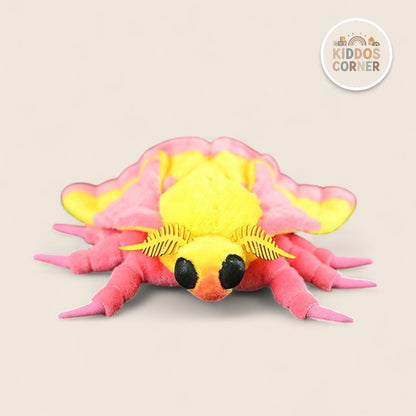 Rosy Maple Moth Soft Stuffed Plush Toy
