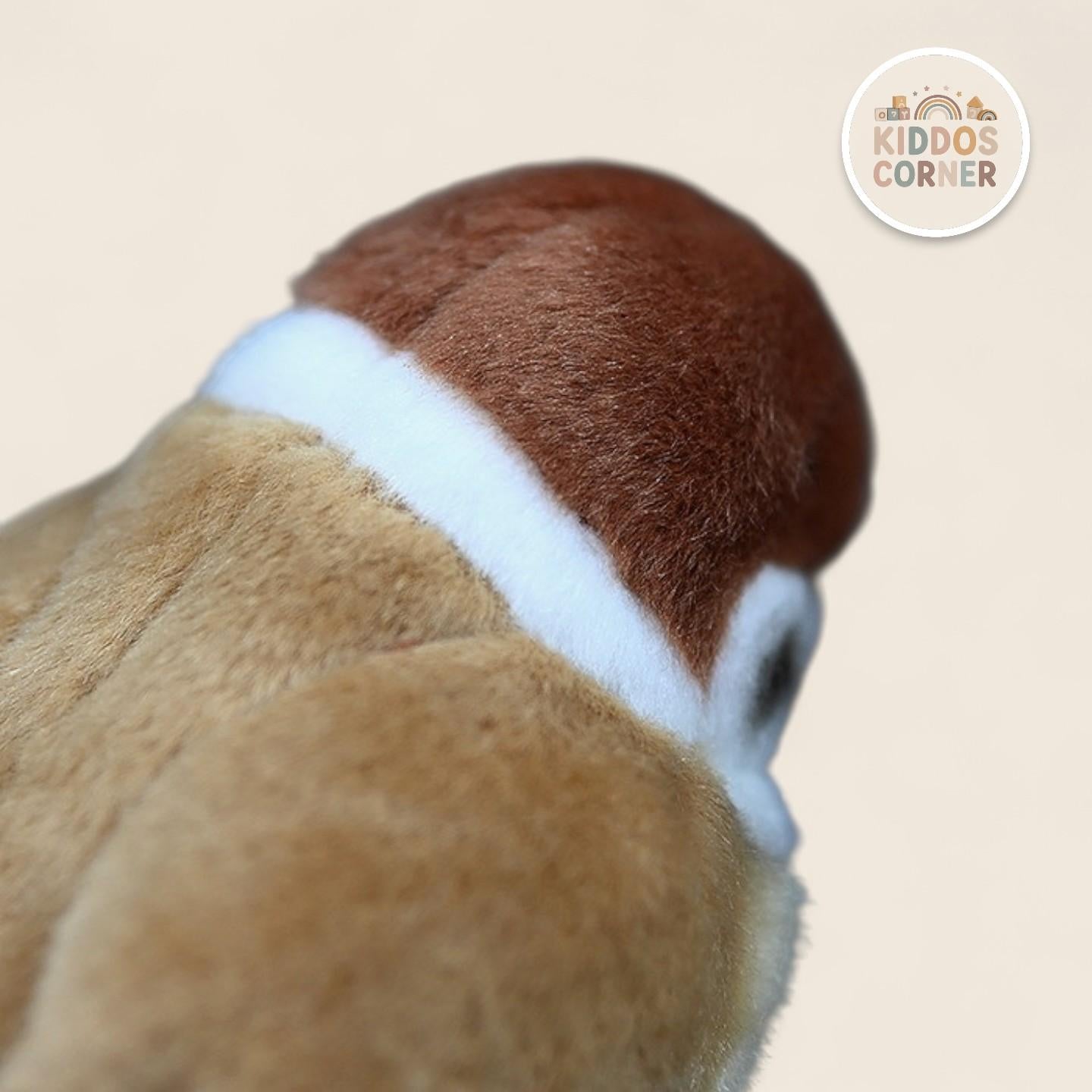 Tree Sparrow Bird Soft Stuffed Plush Toy