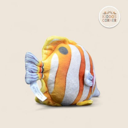 Copperband Butterfly Fish Soft Stuffed Plush Toy