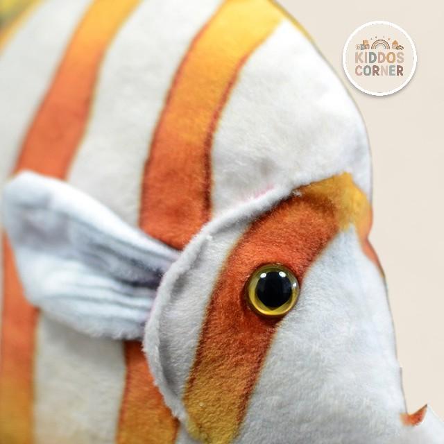 Copperband Butterfly Fish Soft Stuffed Plush Toy