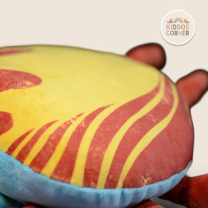 Red Yellow Crab Soft Stuffed Plush Toy