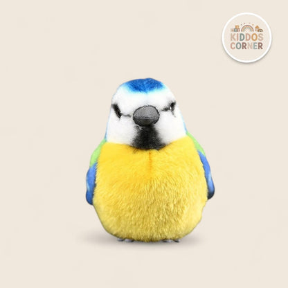 Eurasian Blue Tit Bird Stuffed Plush Toy