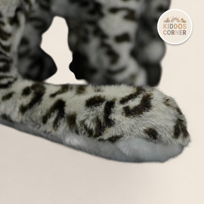 Snow Leopard Cat Soft Stuffed Plush Toy