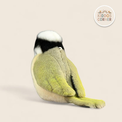 Light-Vented Bulbul Bird Soft Stuffed Plush Toy