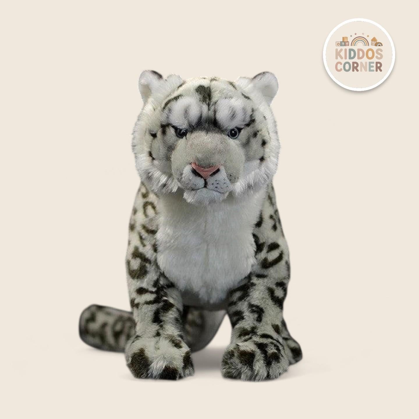 Snow Leopard Cat Soft Stuffed Plush Toy