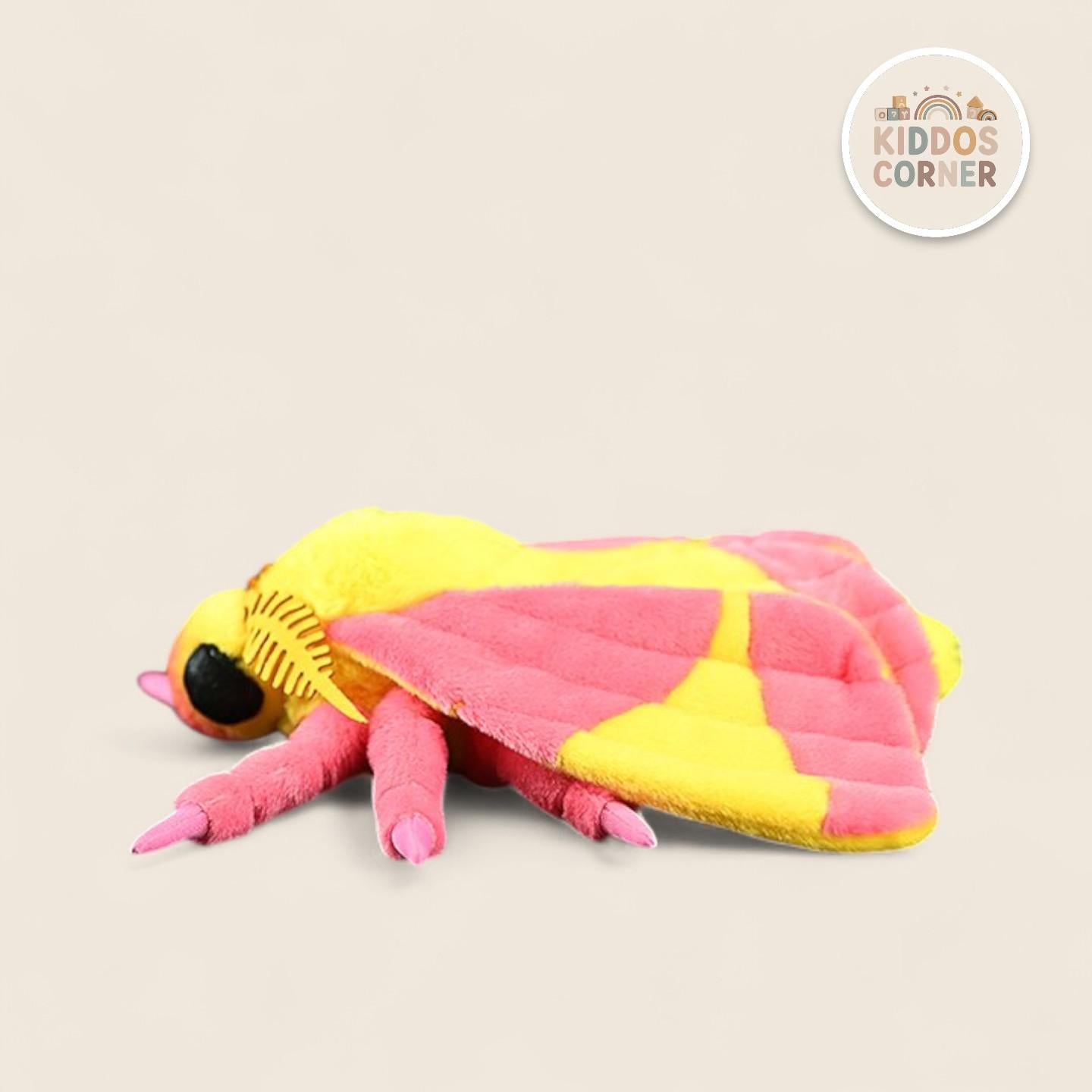 Rosy Maple Moth Soft Stuffed Plush Toy