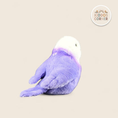 Purple Lovebird Soft Stuffed Plush Toy