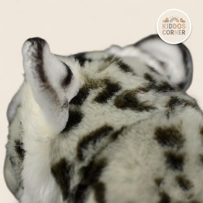 Snow Leopard Cat Soft Stuffed Plush Toy