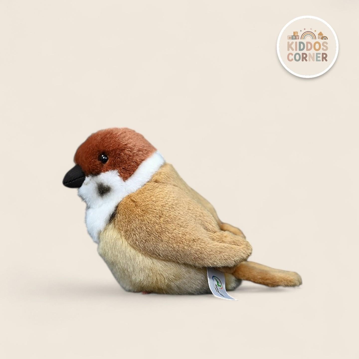 Tree Sparrow Bird Soft Stuffed Plush Toy