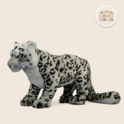 Snow Leopard Cat Soft Stuffed Plush Toy