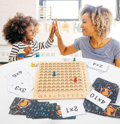 Woods™ - Easy-to-Read Abacus Tables! - Educational Math Game