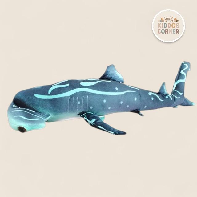 Large Blue Hammerhead Shark Soft Stuffed Plush Toy