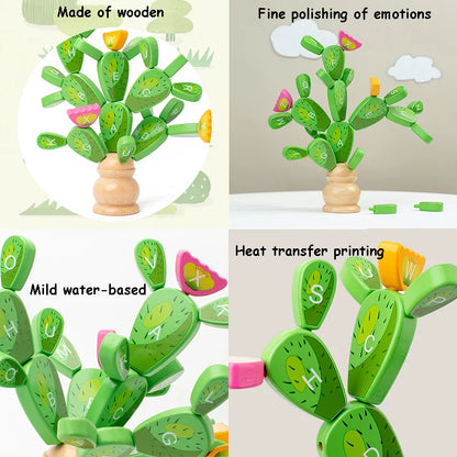 Woods™ - Word Making & Creativity - Cactus Letter Hoop