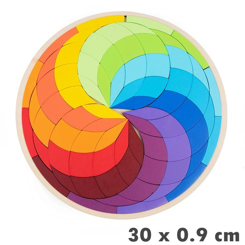 Woods™ | 3D Rainbow Jigsaw