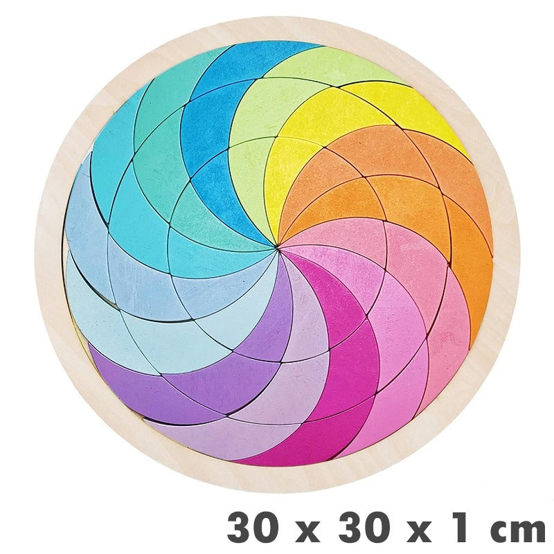 Woods™ | 3D Rainbow Jigsaw