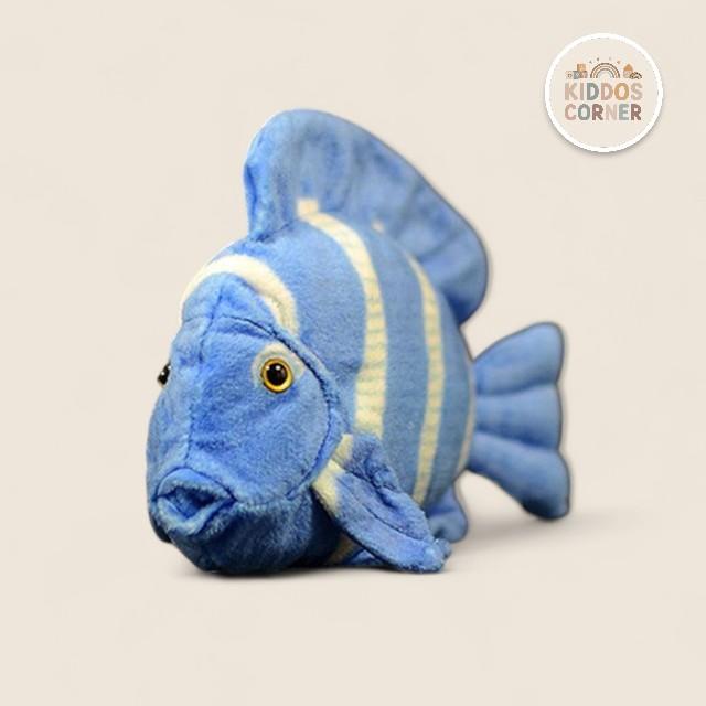 Atlantic Blue Tang Fish Soft Stuffed Plush Toy