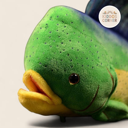 Mahi Mahi Dorado Dolphinfish Soft Stuffed Plush Toy