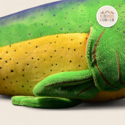 Mahi Mahi Dorado Dolphinfish Soft Stuffed Plush Toy