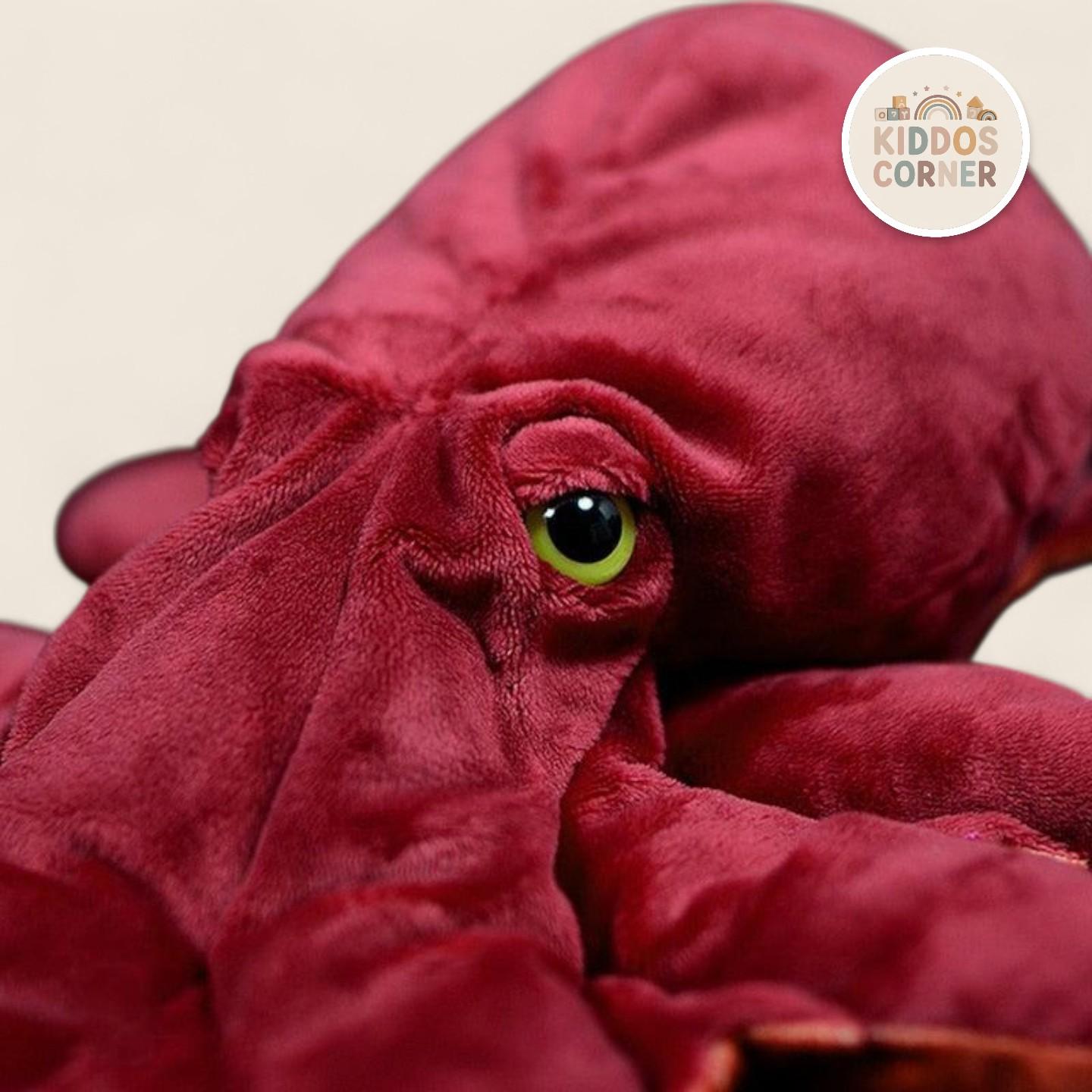 Red Octopus Soft Stuffed Plush Toy