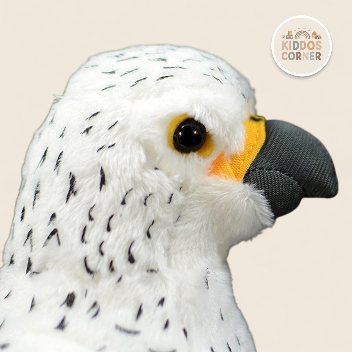 Gyrfalcon Bird Soft Stuffed Plush Toy