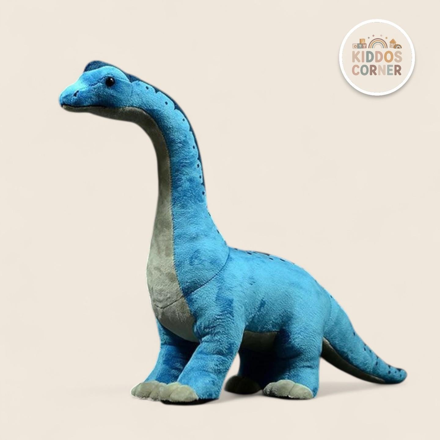 Blue Brachiosaurus Soft Stuffed Plush Toy
