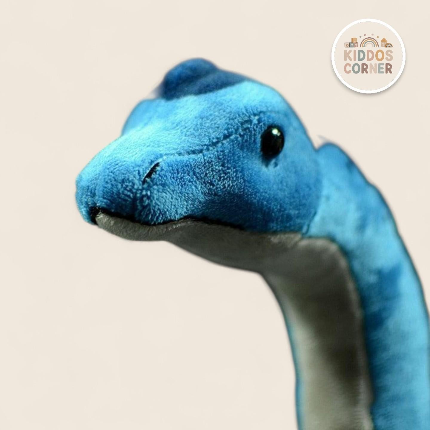 Blue Brachiosaurus Soft Stuffed Plush Toy