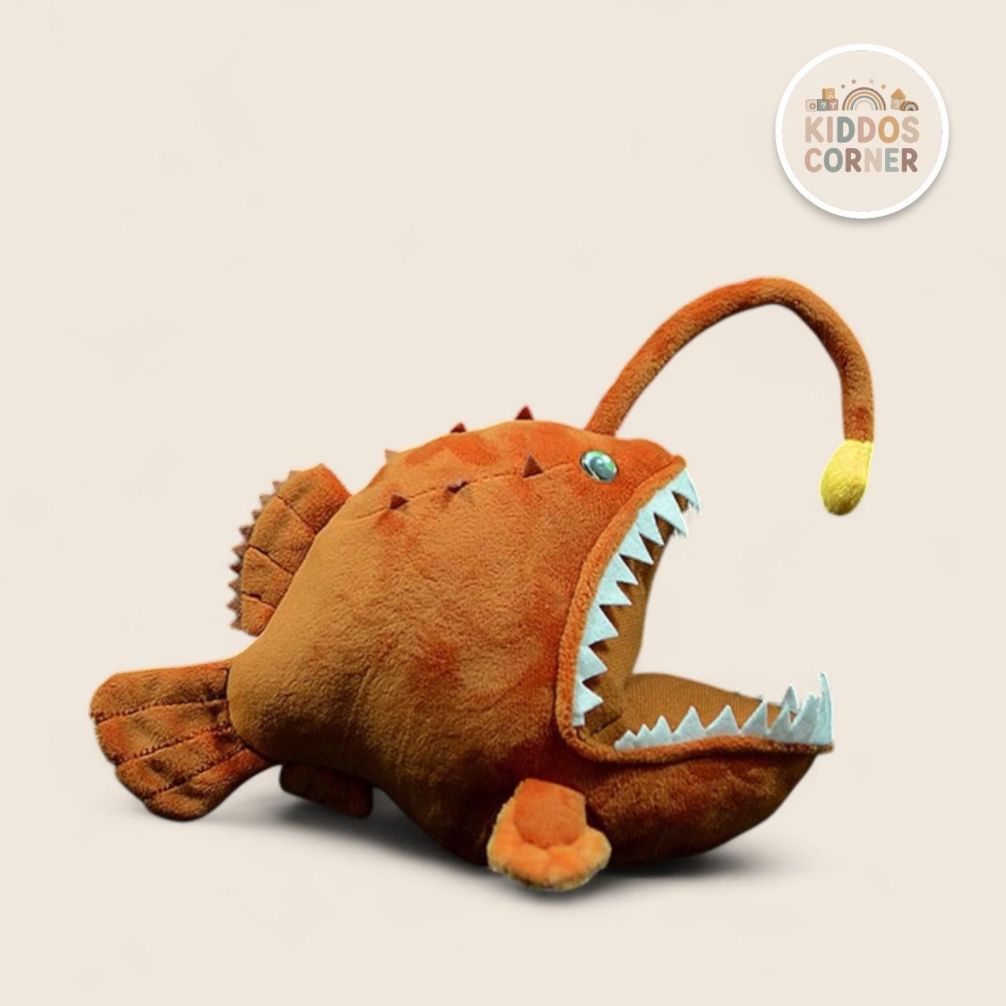Anglerfish Soft Stuffed Plush Toy – Kiddos Corner