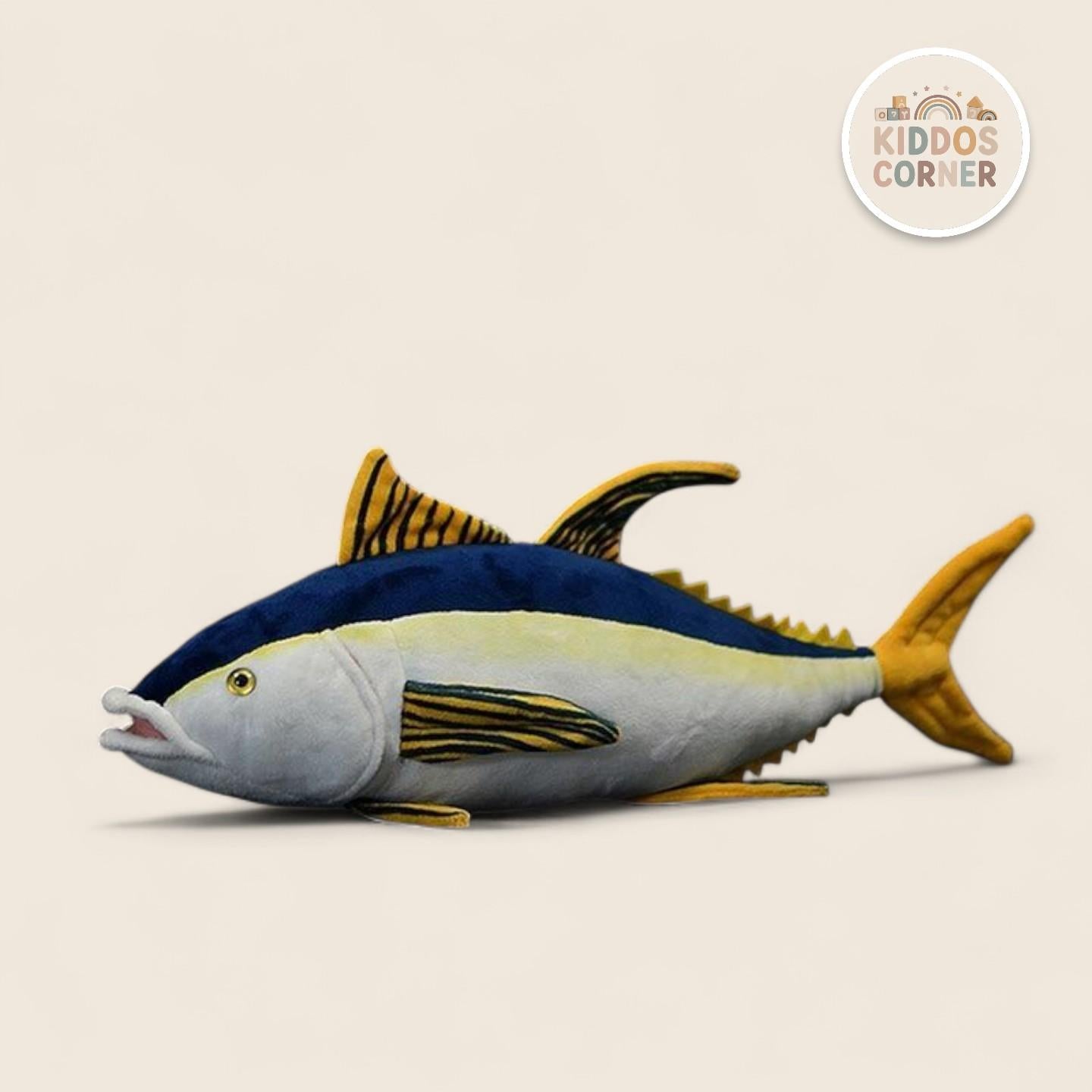 Yellowfin Tuna Fish Soft Stuffed Plush Toy