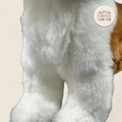 Saint Bernard Puppy Dog Soft Stuffed Plush Toy