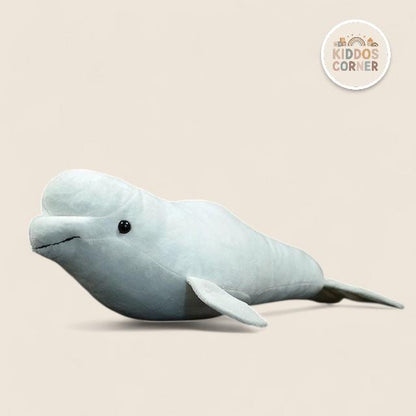 Beluga White Whale Soft Stuffed Plush Toy