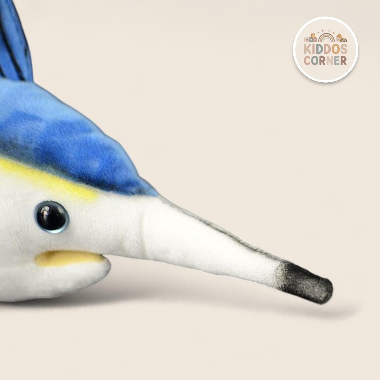 Blue Marlin Fish Soft Stuffed Plush Toy