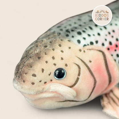 Rainbow Trout Fish Soft Stuffed Plush Toy