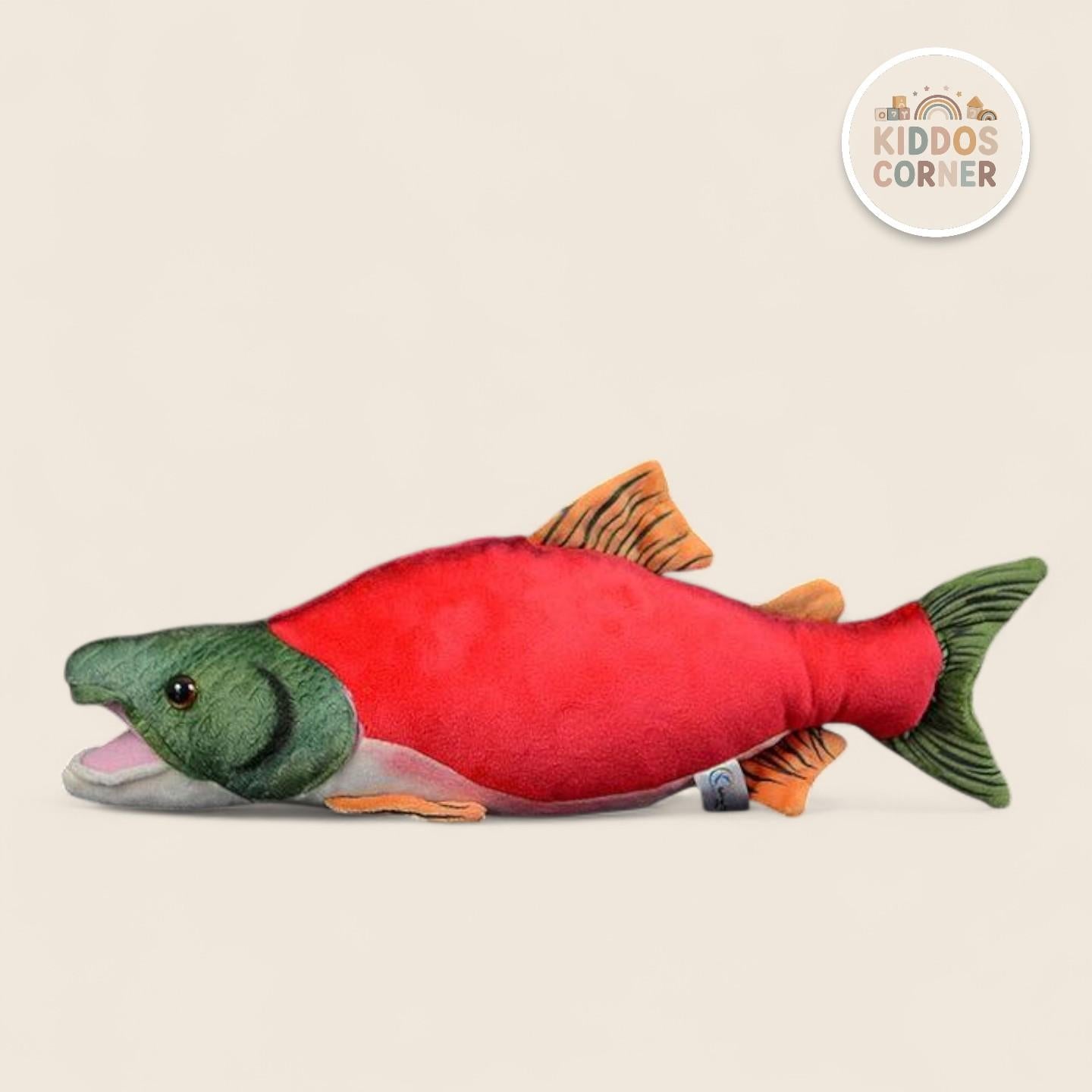 Sockeye Salmon Fish Soft Stuffed Plush Toy
