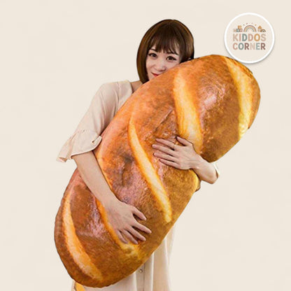 Giant Bread Loaf Soft Plush Cushion Pillow Toy